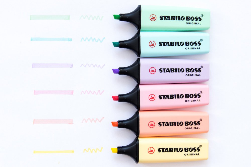 Stabilo Boss Pastel x6