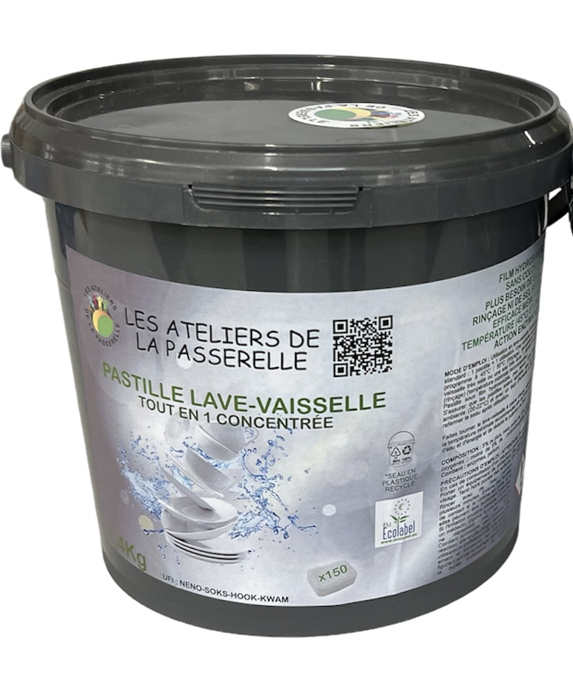 Pastilles vaisselle Ecolabel