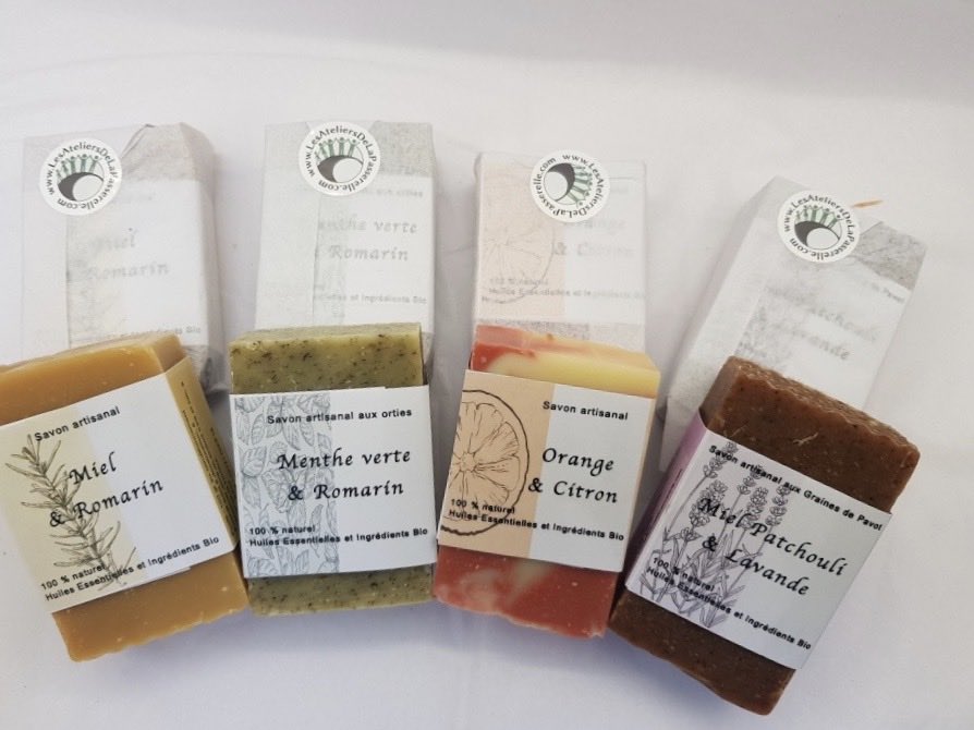Savon Menthe verte et Romarin