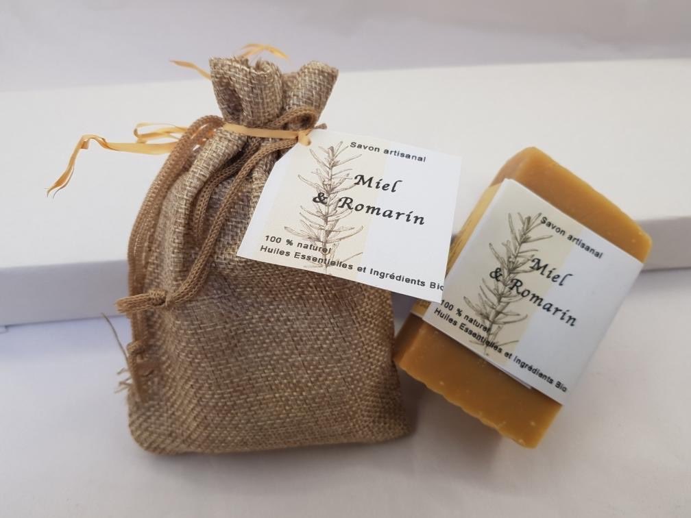 Savon Miel et Romarin