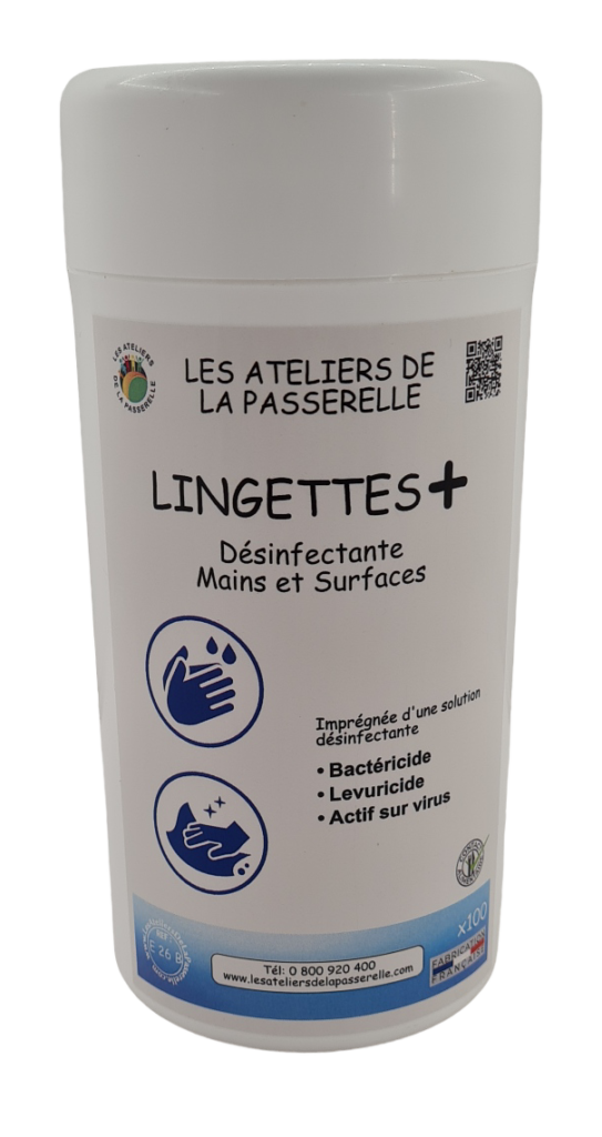 Boite de 100 Lingettes Mains