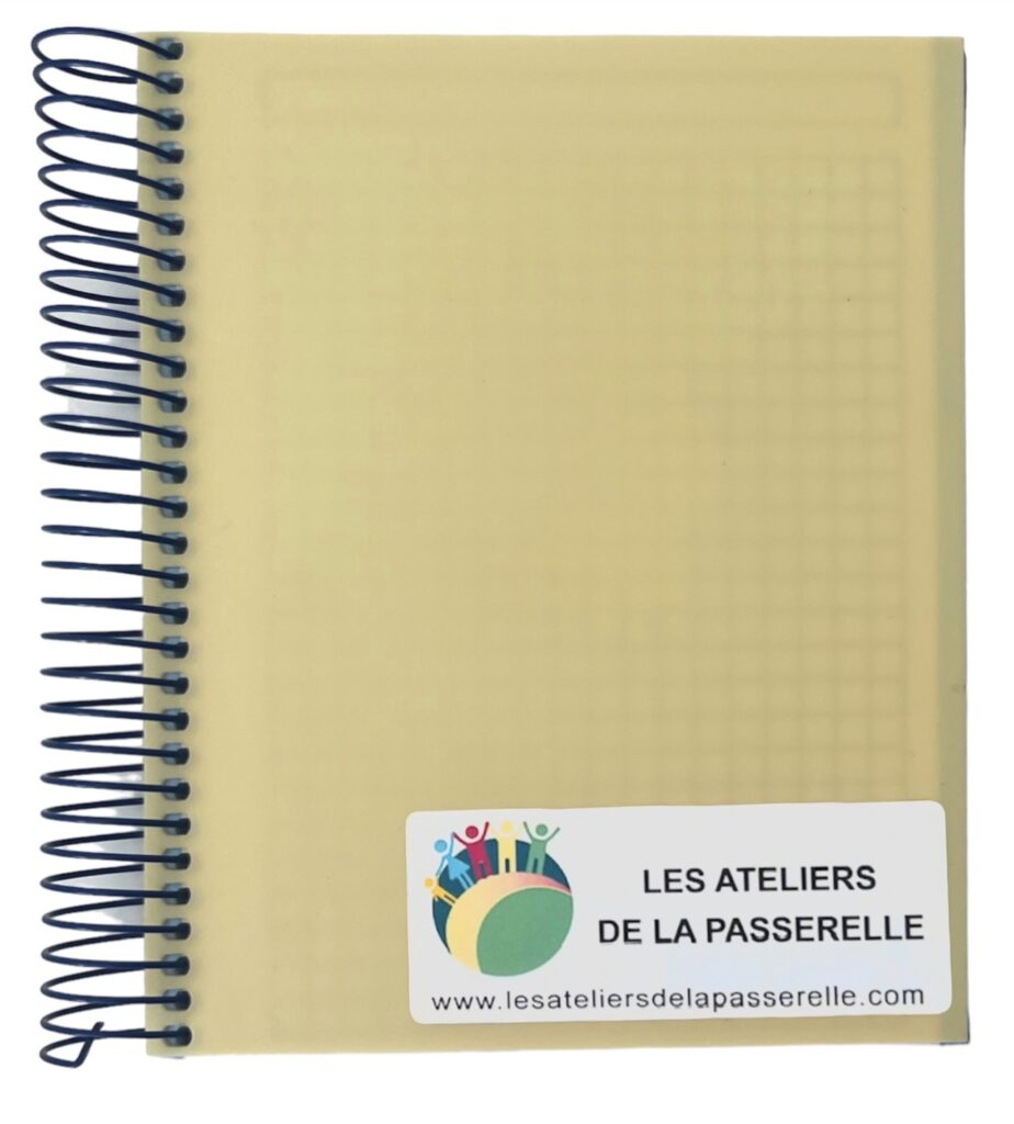 Cahier spirales polypropylène - A6 *