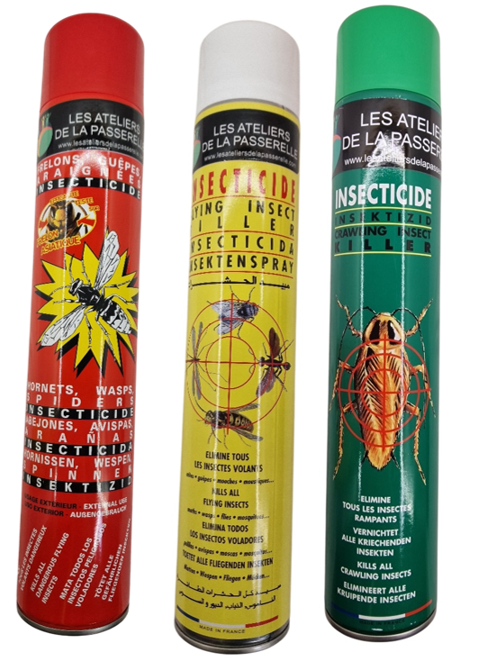 Insecticides aérosol 750ml
