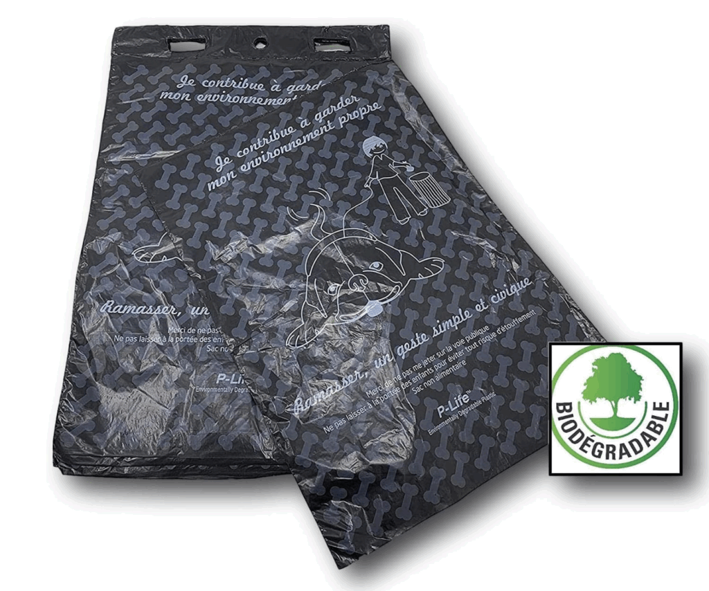 Sachets pour déjections canine