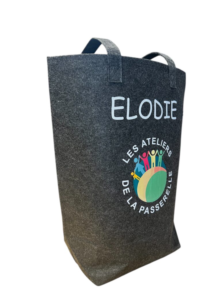 Sac shopping en feutre
