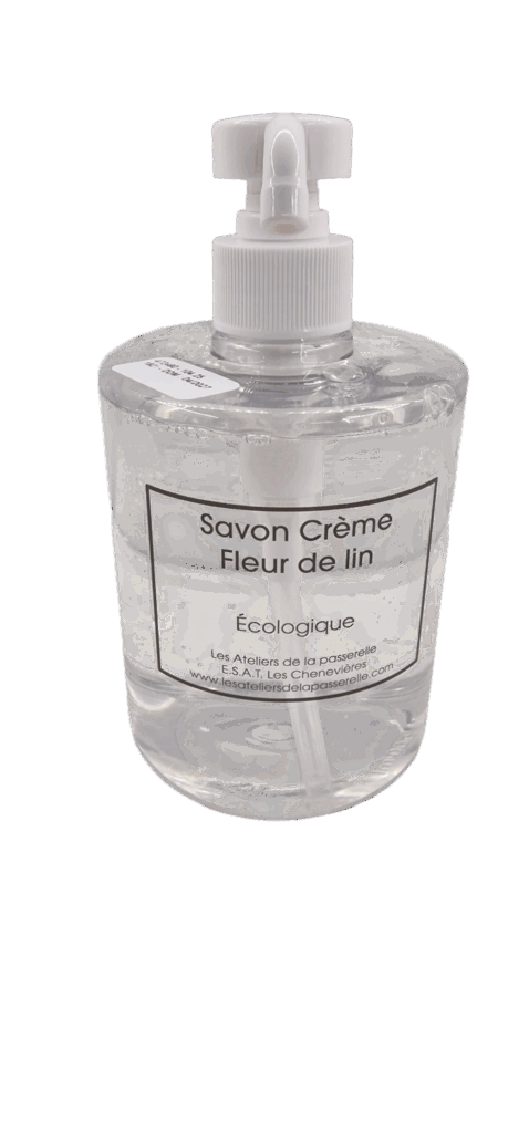 Savon mains Fleur de lin 500ml