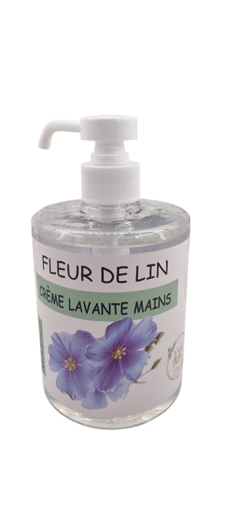 Savon mains Fleur de lin 500ml
